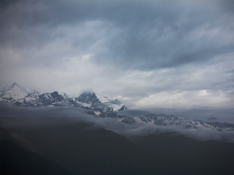 Stormy & Snowy Mountain Tops Stormy & Snowy Mountain Tops